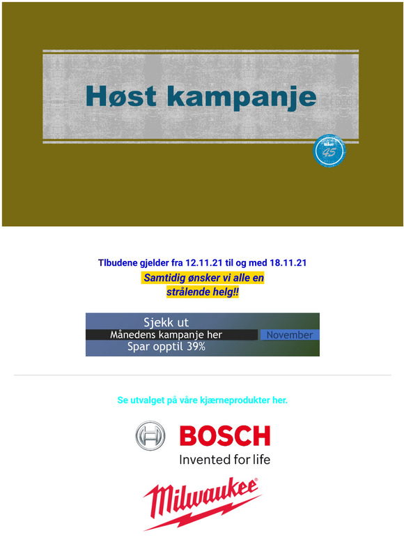 Hstkampanje fra Verkty4u