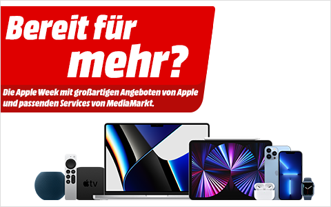 Apple Week“ startet bei MediaMarkt: AirPods, MacBooks, HomePod