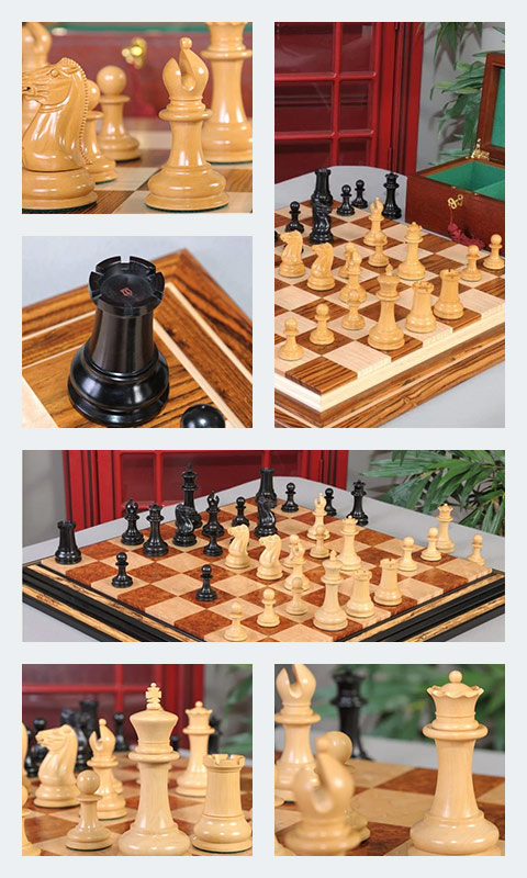 CLEARANCE - The Collector Series Prestige Luxury Chess Pieces - 4.4 King