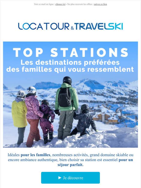 Notre TOP STATIONS pour les familles