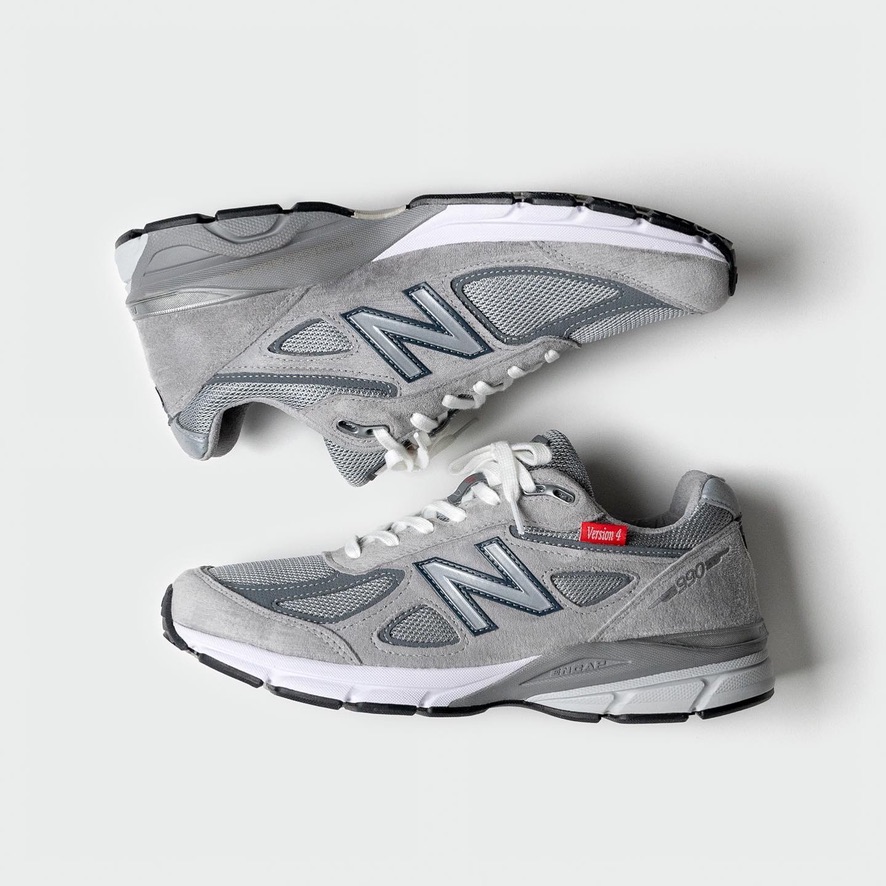 FRESH RAGS FL: New Balance 990v4 OG Grey 40th Anniversary | Milled