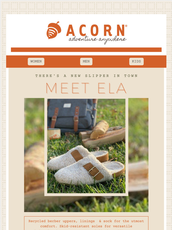 ACORN Meet Ela, the Cozy New Acorn in Town! Milled