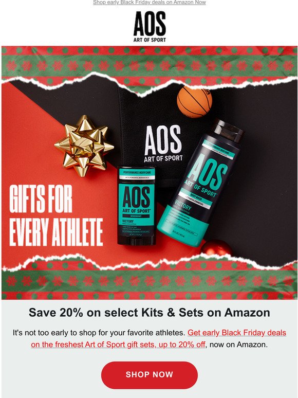 Gifts for any Athlete 20% OFF 
