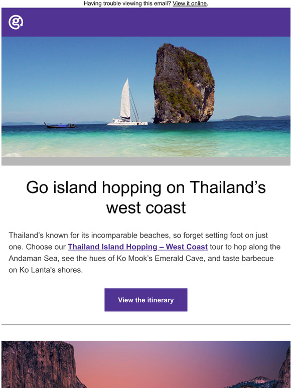 Hop Thai islands + top 10 UNESCO sites