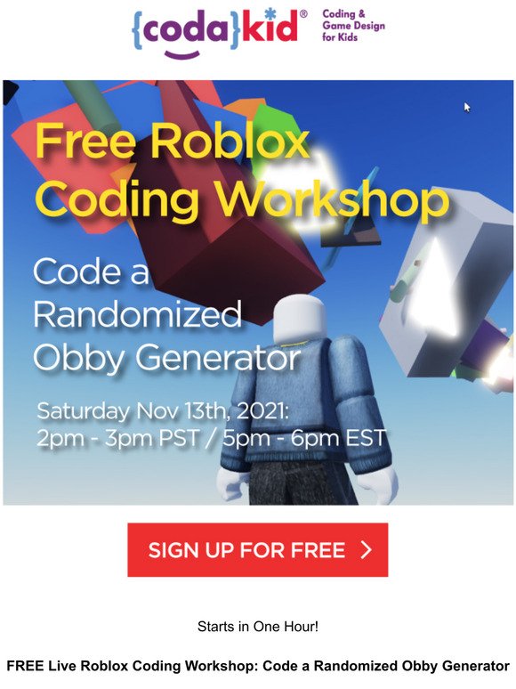 Roblox Coding - CodaKid