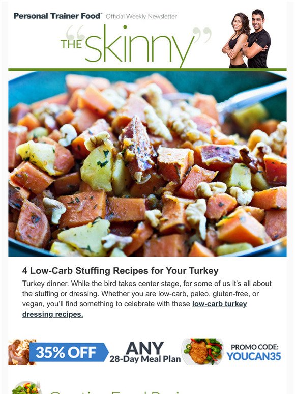 4 Low-Carb Stuffing Recipes for Your Turkey