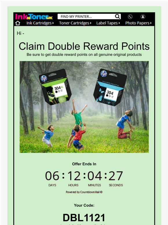 -Claim Double Reward Points