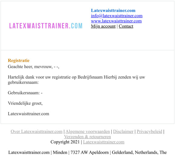Registratie