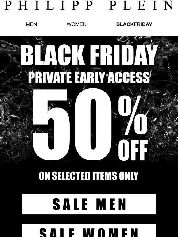 philipp plein black friday