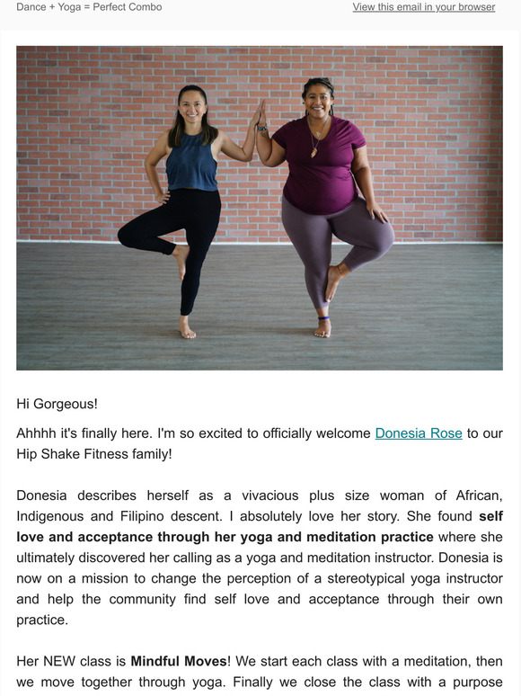 NEW Class Alert! Mindful Moves 
