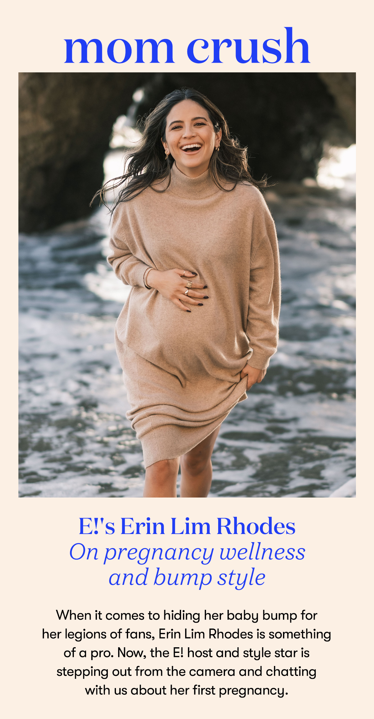 HATCH Collection: E!'s Erin Lim Rhodes On Pregnancy Wellness And Bump ...