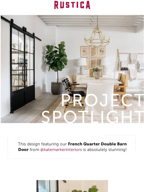 Rustica Hardware The FIRST EVER SelfLatching Lock for Sliding Barn