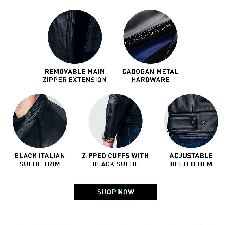 MAVEN Leather Jacket. Shop Now