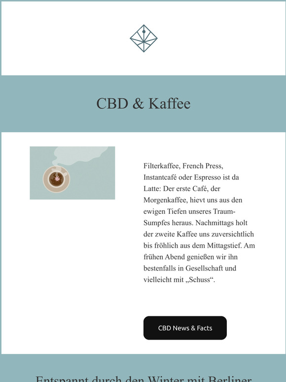 NEWS:  CBD & KAFFEE