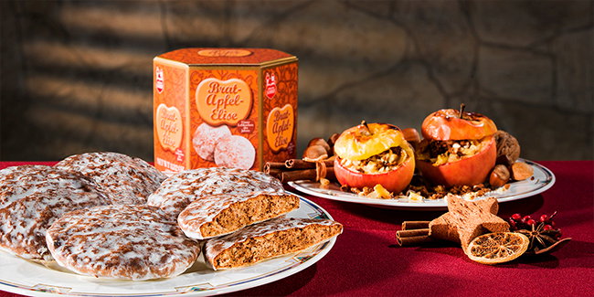Feinste Bratapfel-Elisen Lebkuchen