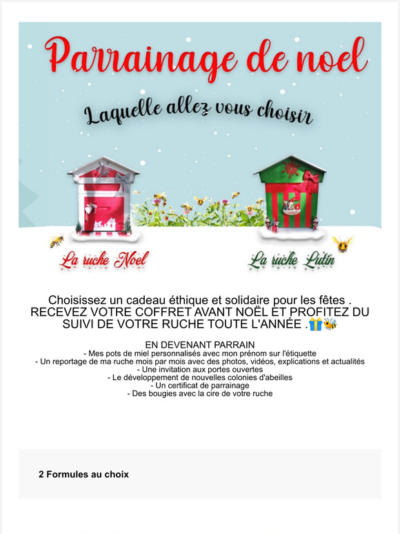 Parrainage de Nol ! Choisissez un cadeau thique et solidaire pour les ftes
