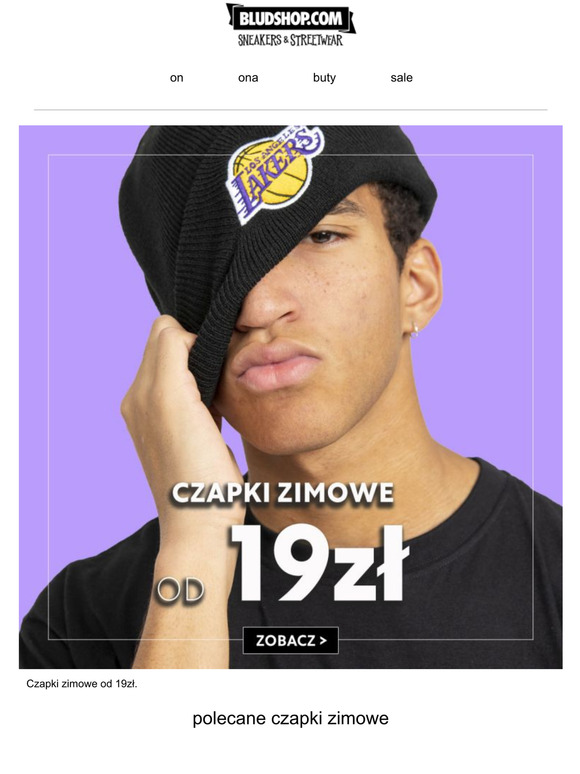  Czapki zimowe od 19z