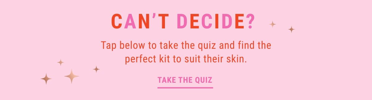 Can't Decide - Take the Quiz