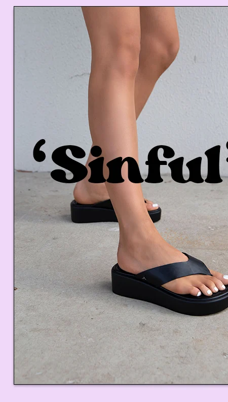 Sinful sandal best sale