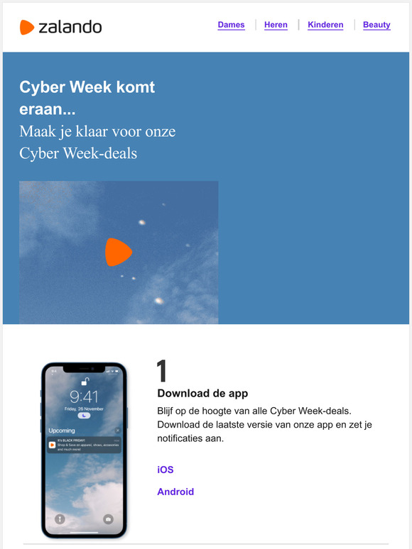 Maak je klaar voor onze Cyber Week-deals