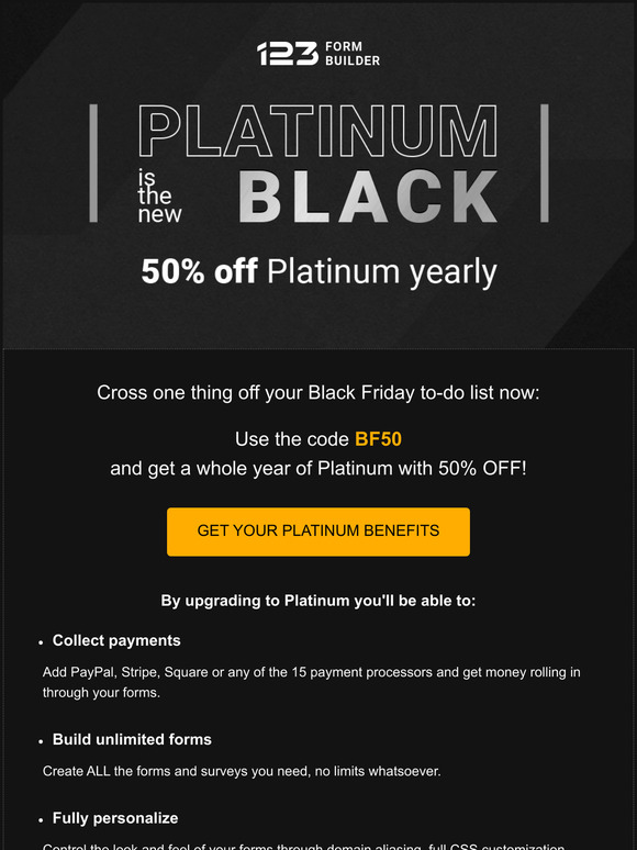  We see a 50% discount in your near future!