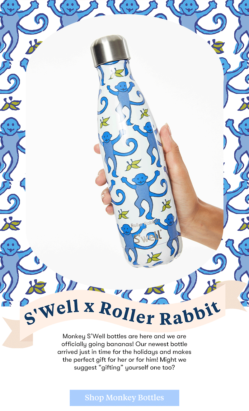 Monkey S'Well Bottle | Roller Rabbit
