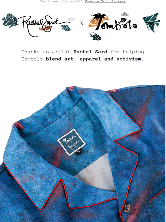 A canvas, a shirt, and a charity