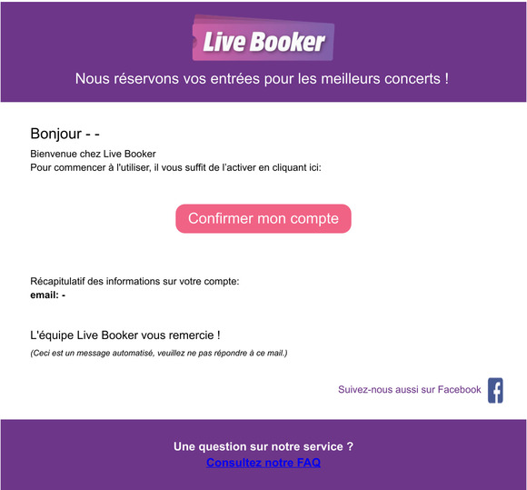 Confirmez votre adresse e-mail ds maintenant