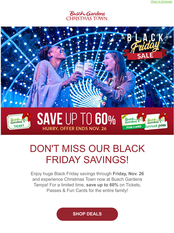 SeaWorld Parks Black Friday Sale Starts Now! Milled