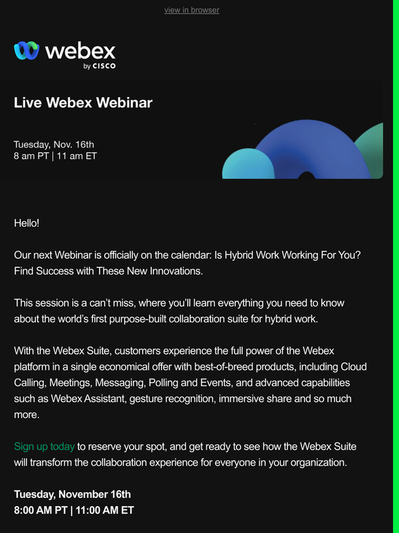 [Webinar Tomorrow] Is Hybrid Work Working For You?