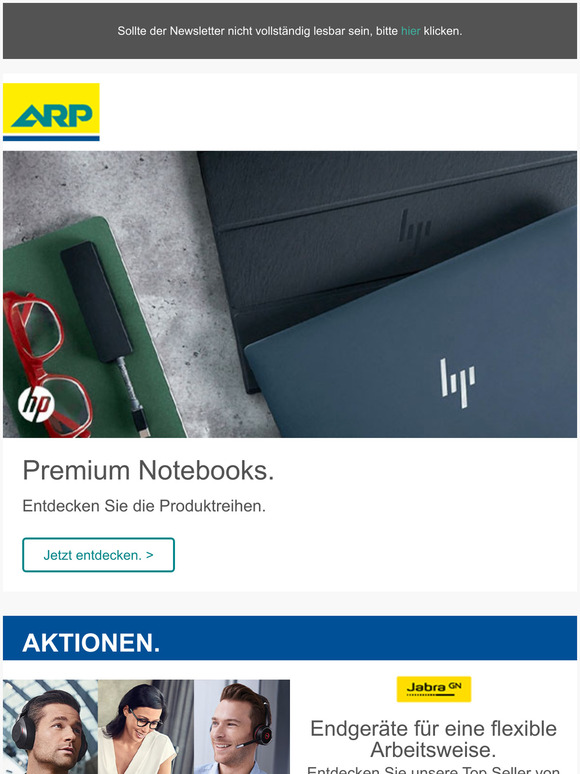 ARP: Highlights der Woche