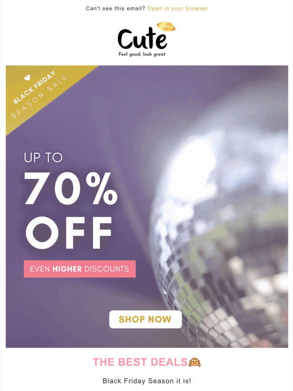 SAVE UP TO 70%