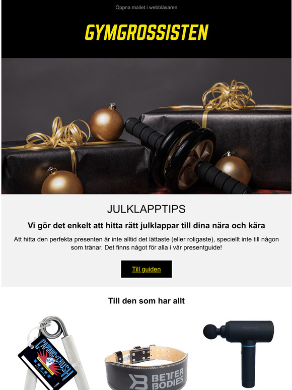 Julklappstips till den som har allt