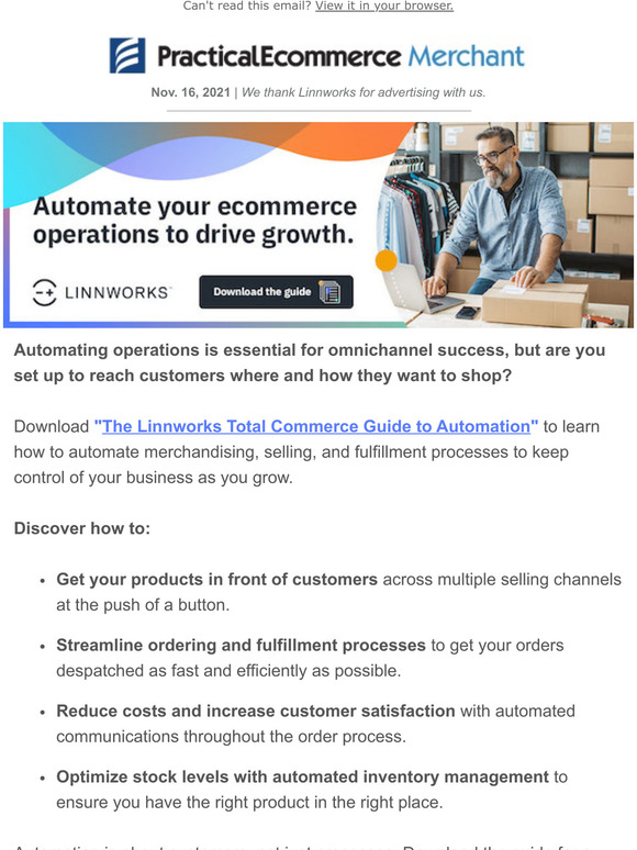 Scale Your Ecommerce Business with Automation