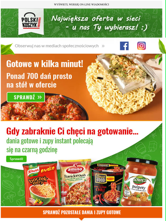 Dania prosto na st | Odbierz ZNIK