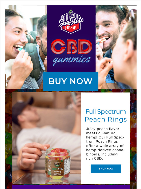 The purest CBD deserves the tastiest Gummies