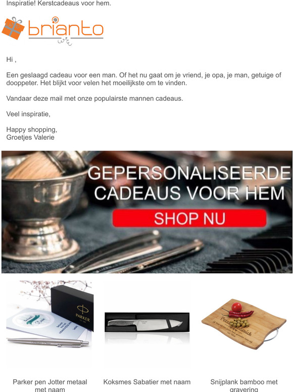 Een kerstcadeaus voor een man?