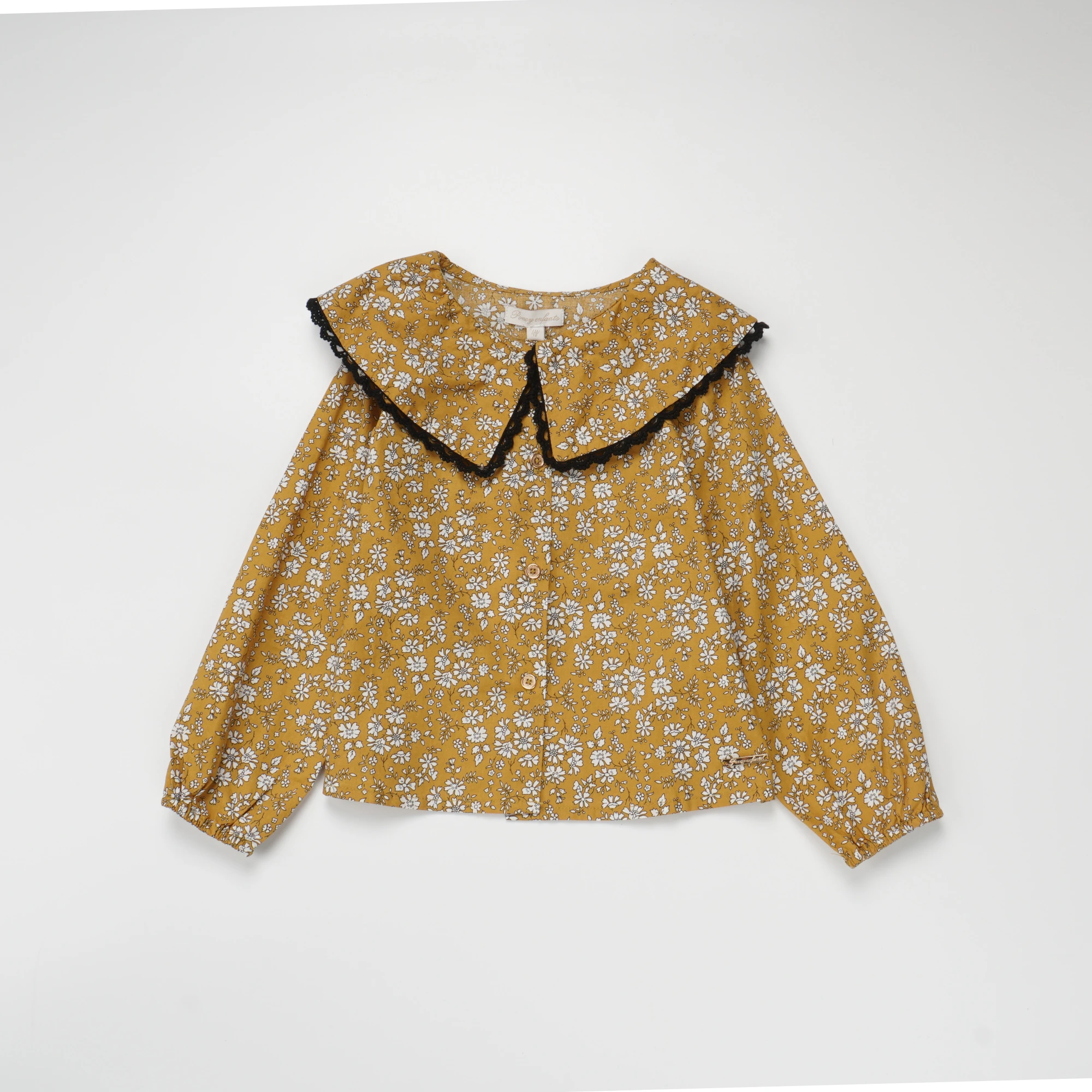 Image of Poney Girls L/Sleeve Blouse 3289