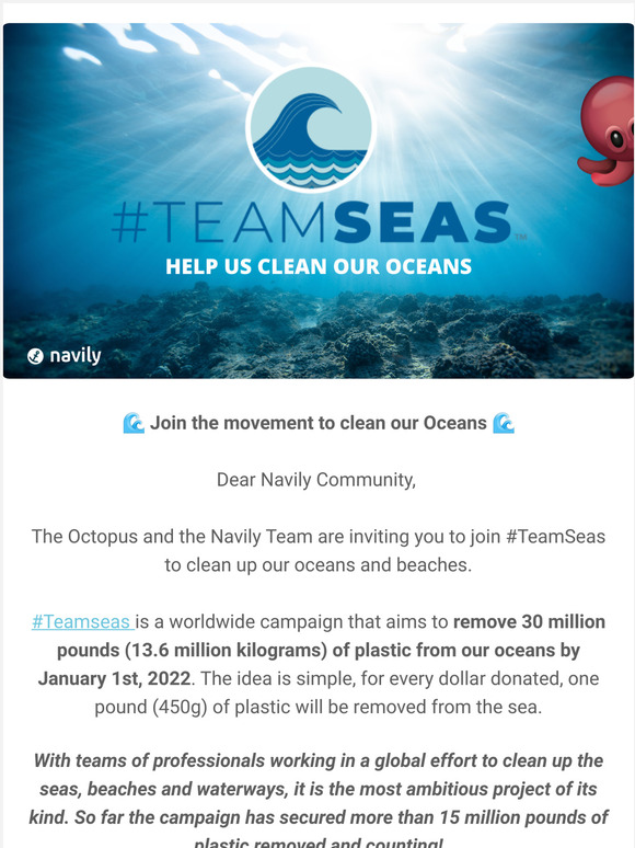  The Octopus | Cleaning the Ocean pound by pound