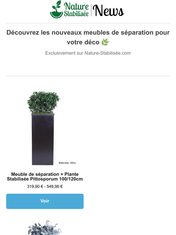 Nous avons de nouveaux meubles de sparation pour votre dco
