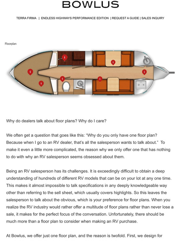 Bowlus Why Do Dealers Talk About Floor Plans & Why Do I Care? Milled