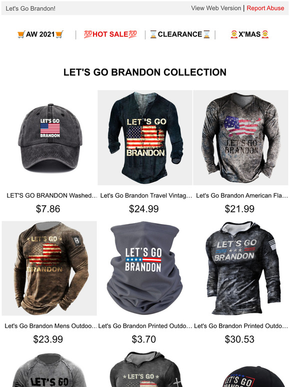 Need Some Change? "Let's go Brandon" Hoodies Sweatshirts Just In!