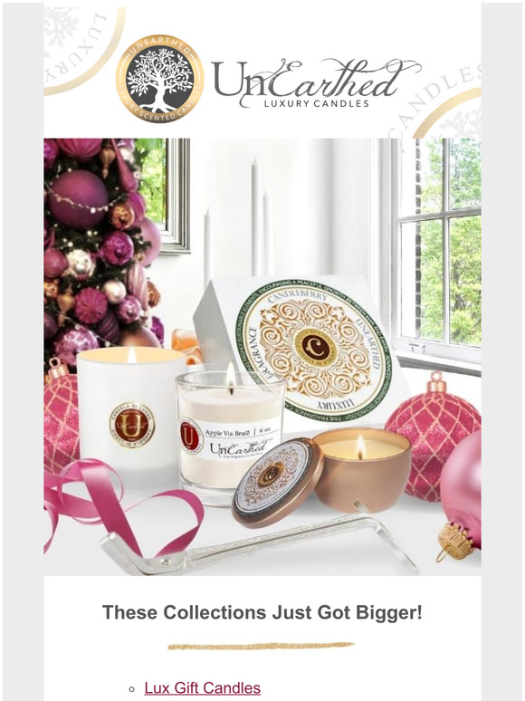 Unearthed by The Candleberry Co. UnEarthed Candles 28 NEW items have