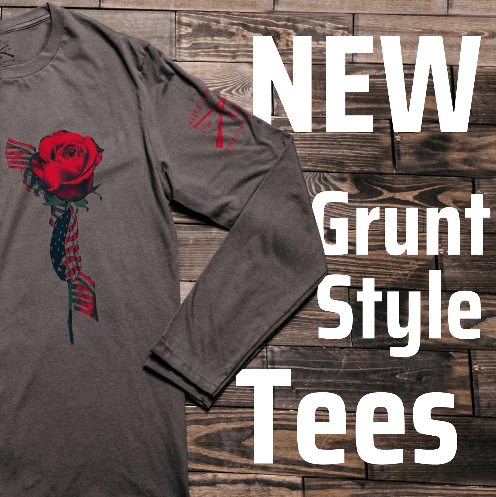 Dark Gray Grunt Style Women's Glory Rose T-Shirt 