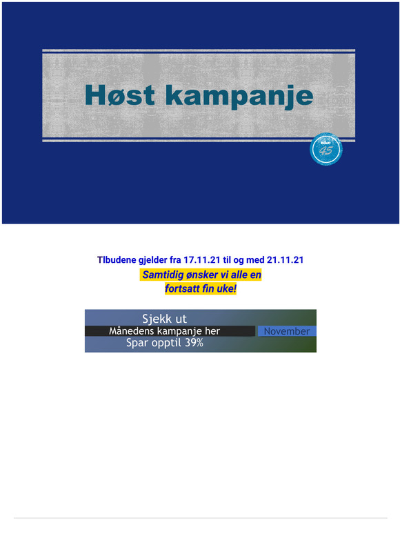 Hstkampanje fra Verkty4u