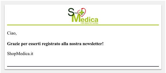 Benvenuto suShopMedica.it