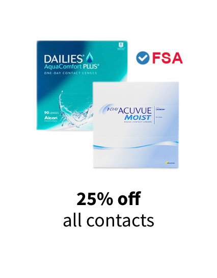 25% off all contacts