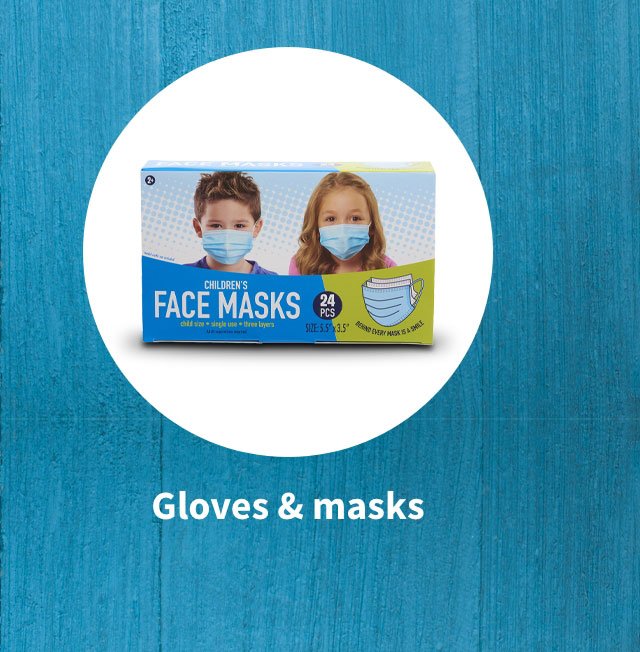 Gloves & masks