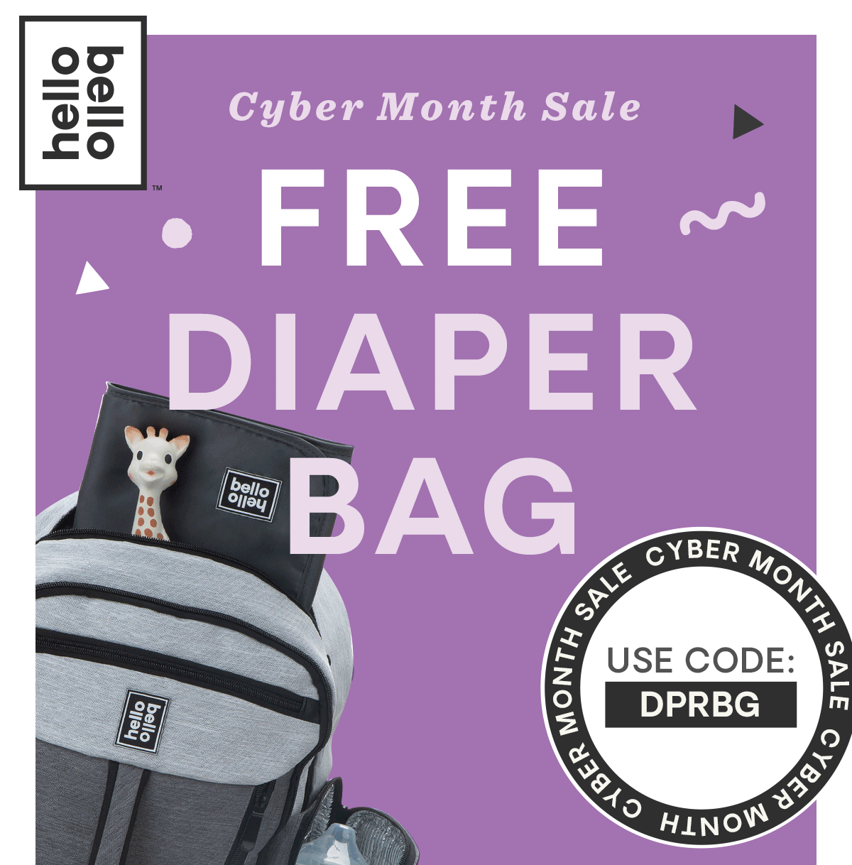 Hello Bello FREE Diaper Bag Inside! Milled