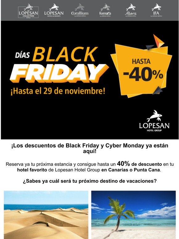  Comienzan las ofertas de Black Friday